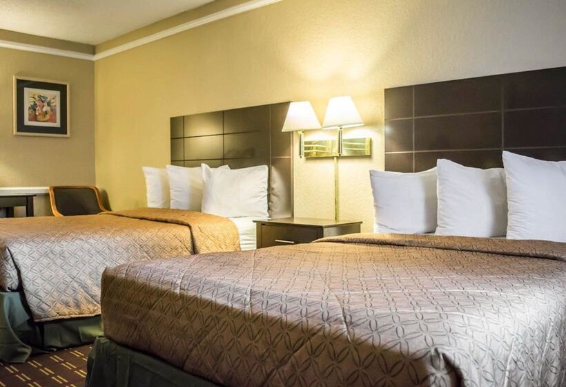 带2个双人床的标准工作室, Rodeway Inn Near Ybor City  Casino