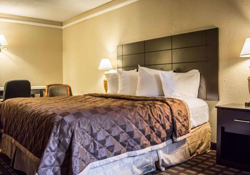 带大床的标准间, Rodeway Inn Near Ybor City  Casino