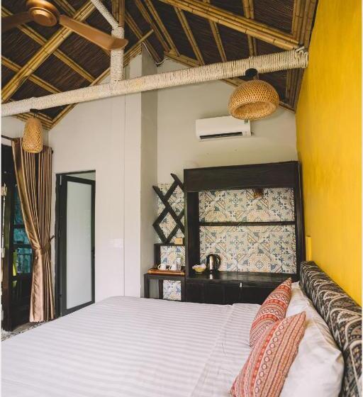 اتاق استاندارد با تخت بزرگ, Trang An Ecolodge