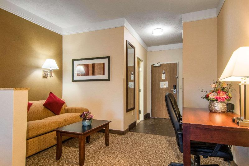 스위트 킹사이즈 침대, Comfort Suites Linn County Fairground And Expo