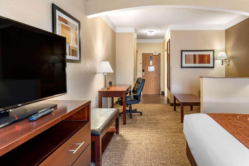 스위트 킹사이즈 침대, Comfort Suites Linn County Fairground And Expo
