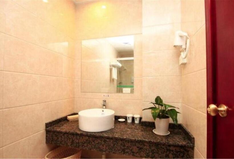 Номер Стандартный Кровать Куин, Greentree Inn Shandong Rizhao Juxian Yinxing Avenue Middle Shandong Road Business