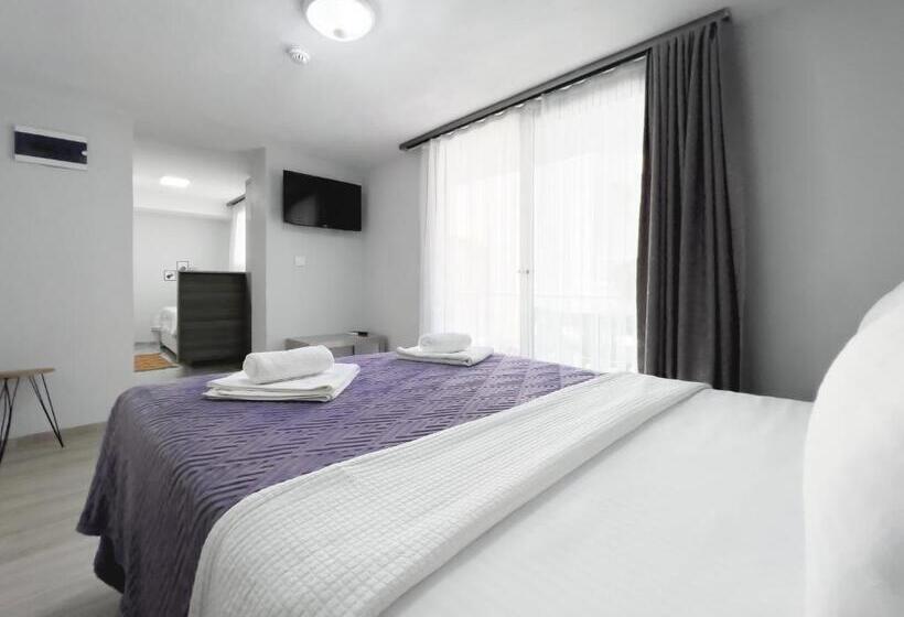 اتاق استاندارد سه تخته با چشم‌انداز باغ, Azize Palas Apart Otel