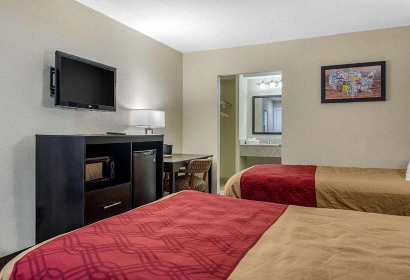 Номер Стандарт 2 Двуспальные Кровати, Econo Lodge Freeport  Brunswick Area
