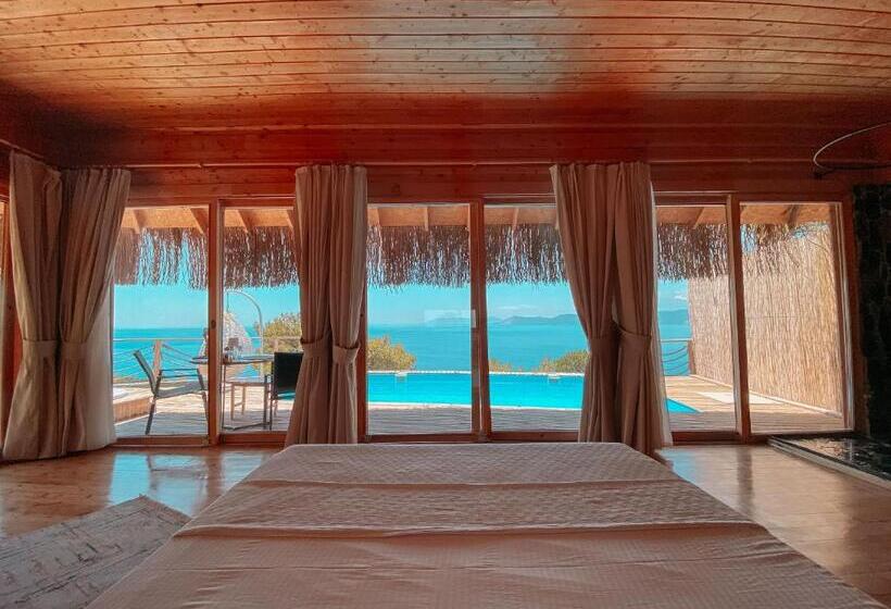 بانگلوی استاندارد با چشم‌انداز دریا, Heaven Resort Faralya