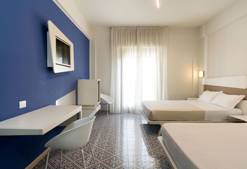اتاق سوپریور چهار تخته, Saracen Sands Hotel & Congress Centre   Palermo