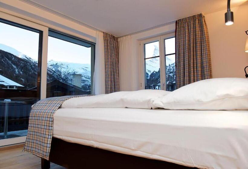 غرفة قياسية ذات إطلالة, Bella Vista Zermatt