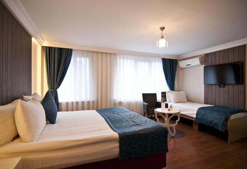 اتاق لوکس سه تخته, Genius Hotel Istanbul