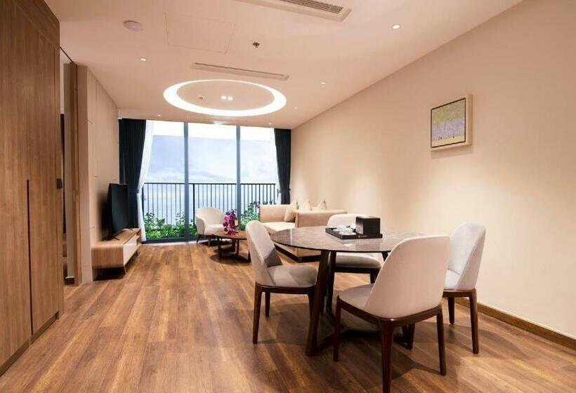 اتاق استاندارد با چشم‌انداز دریا, Flamingos Cat Ba Resort Apartment