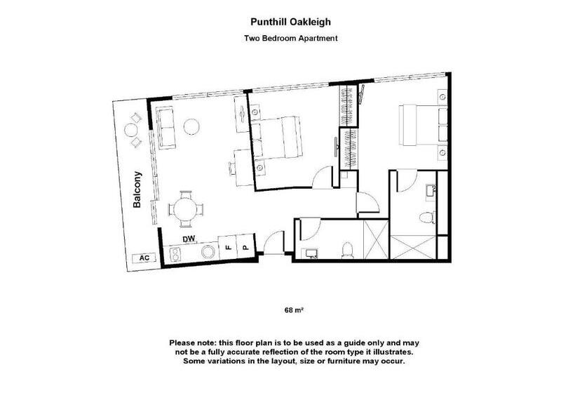 דירת שני חדרים, Punthill Oakleigh