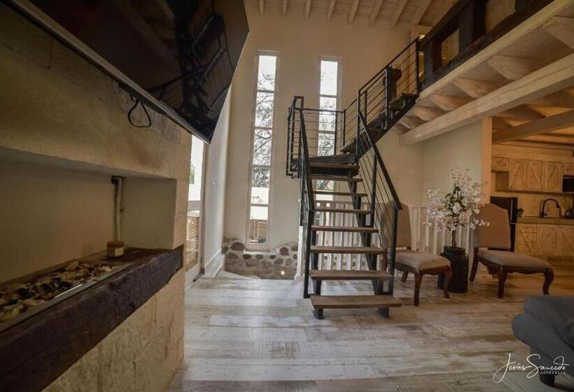 带1个卧室的高档别墅, Suites Campestres Montebello