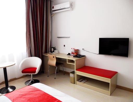 Номер Стандарт, Thank Inn Chain Hotel Hebei Shijiazhuang Yuanshi Changshan Road
