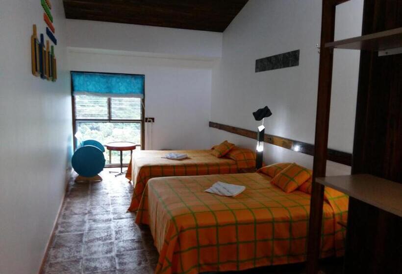 带2个双人床的标准工作室, Hotel Celeste Mountain Lodge