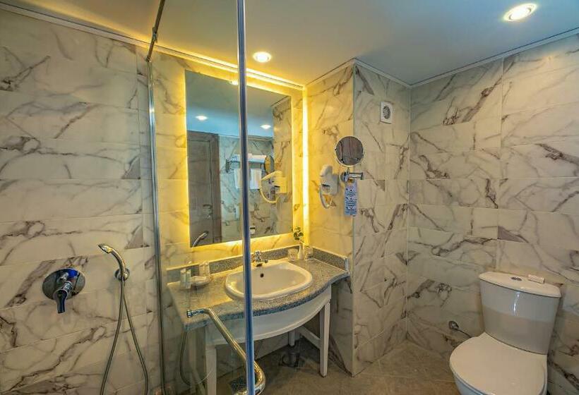 اتاق استاندارد با چشم‌انداز استخر, Titanic Resort & Aqua Park