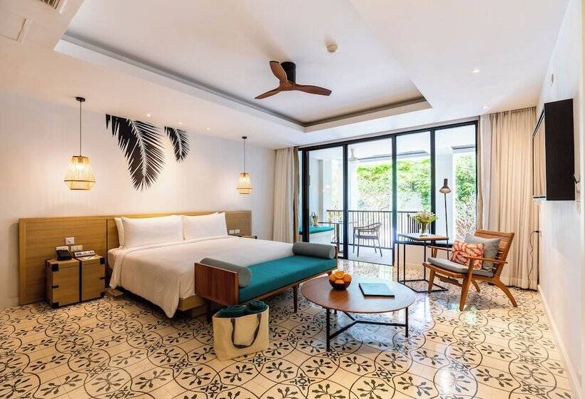 استودیوی استاندارد با تخت دوبل, Outrigger Surin Beach Resort Sha Extra Plus