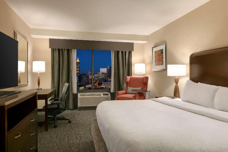 Quarto Premium, Hilton Garden Inn Atlanta Downtown