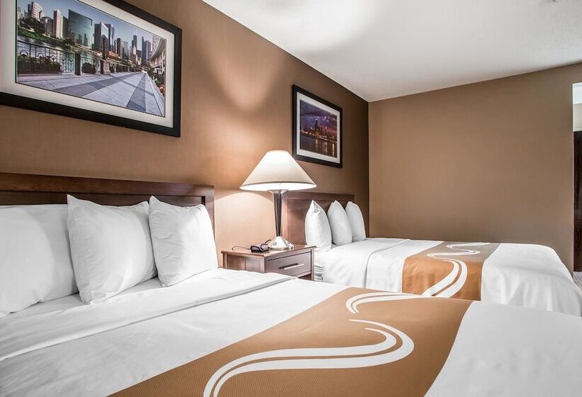 ２ダブルベッドのスタンダードルーム, Quality Inn Elgin I90