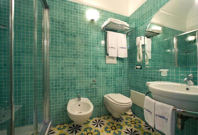 اتاق استاندارد با چشم‌انداز دریا, La Caravella Di Positano   Relais & Beach