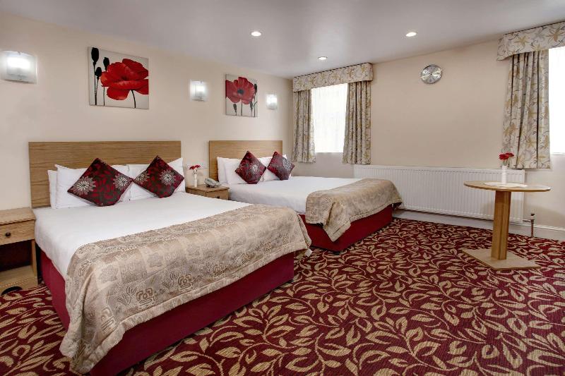 اتاق استاندارد چهار تخته, Best Western London Ilford