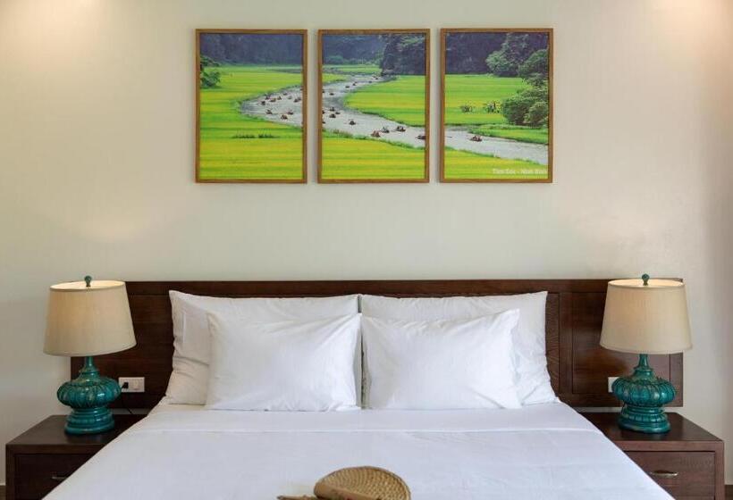 اتاق استاندارد با چشم‌انداز باغ, Bai Dinh Riverside Resort & Spa