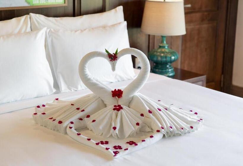 اتاق استاندارد با چشم‌انداز باغ, Bai Dinh Riverside Resort & Spa
