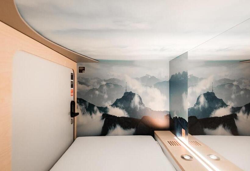 Capsule, Capsule Hotel   Alpine Garden Zurich Airport