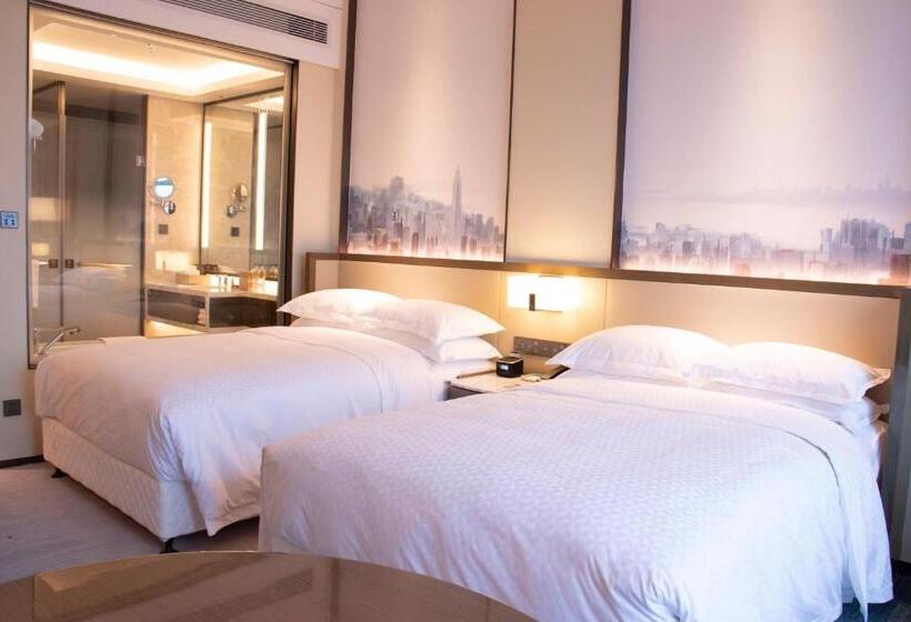 اتاق لوکس با چشم‌انداز شهر, Four Points By Sheraton Wuhan, Jiangxia