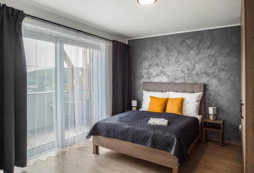 Апартаменты 1 Спальня с Террасой, Wellness Apartmány Panorama