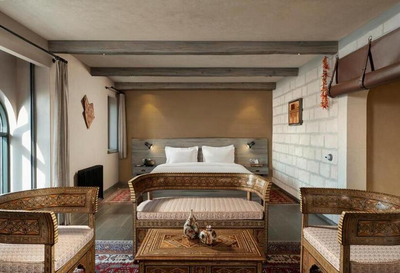 اتاق لوکس با تخت بزرگ, Ajwa Cappadocia   Preferred Hotels Legend Collection