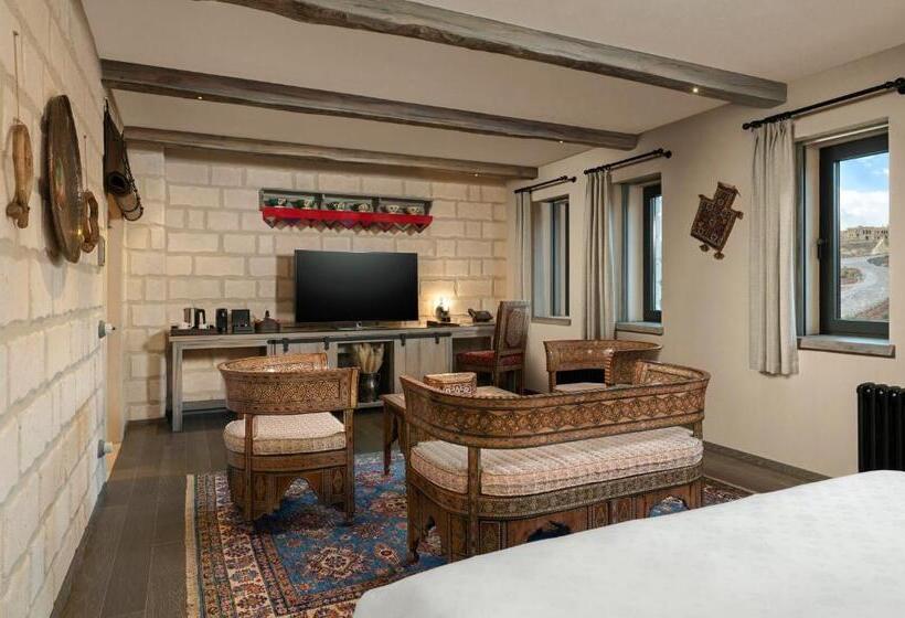 اتاق لوکس با تخت بزرگ, Ajwa Cappadocia   Preferred Hotels Legend Collection