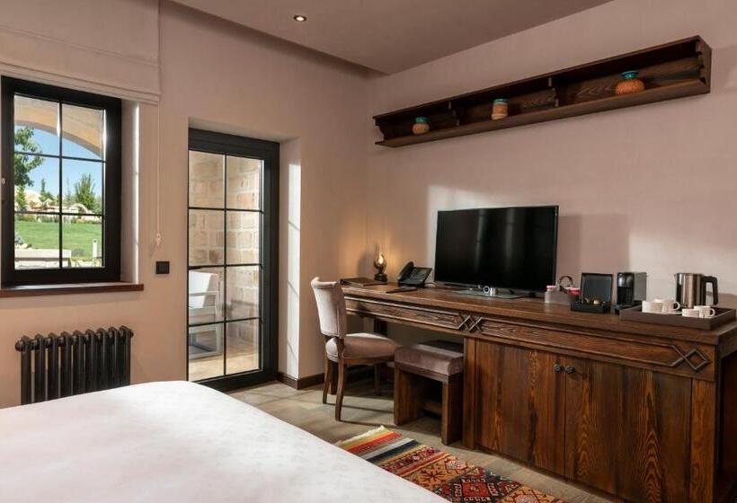اتاق لوکس با تخت بزرگ, Ajwa Cappadocia   Preferred Hotels Legend Collection