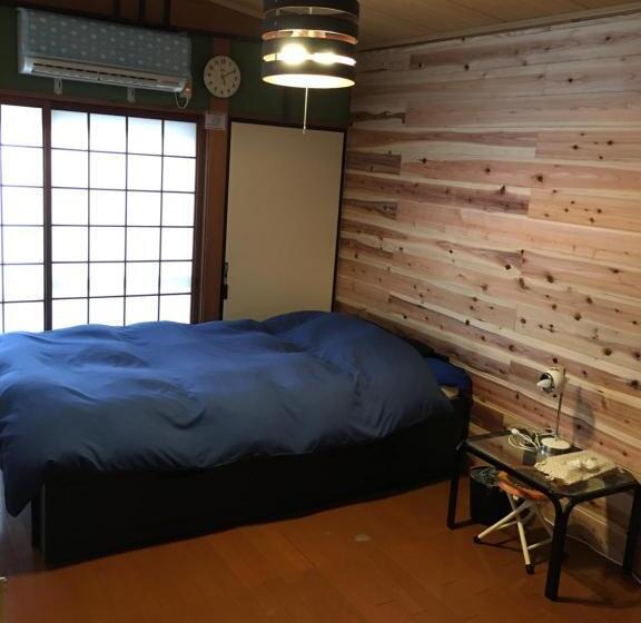 اتاق استاندارد سه تخته با سرویس بهداشتی مشترک, Guesthouse Mame庵