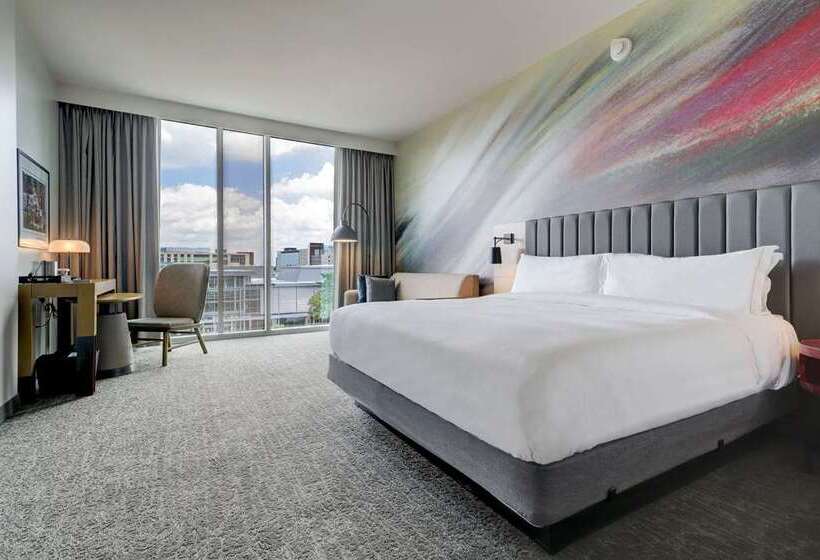 스탠다드 룸 킹사이즈 침대, Hilton Irvine/orange County Airport