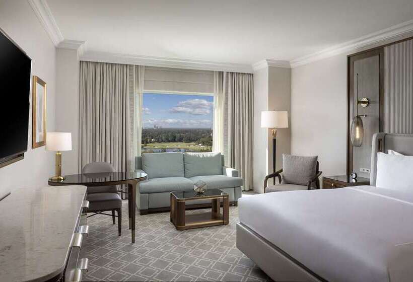 스탠다드 룸 킹사이즈 침대, Hilton Irvine/orange County Airport