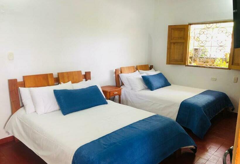 اتاق استاندارد با 2 تخت دوبل, Castillo De Cascadas Finca