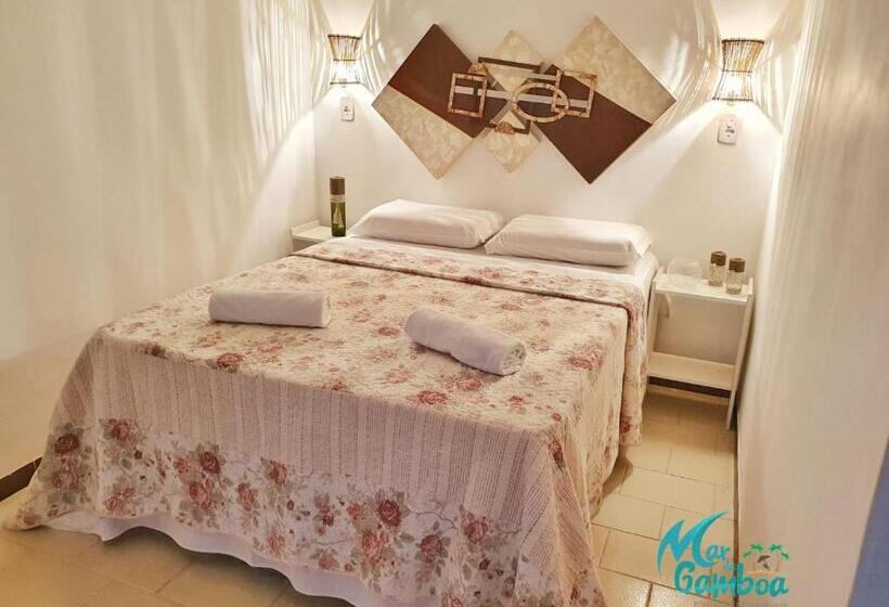 اتاق استاندارد سه نفره, Pousada Mar Da Gamboa
