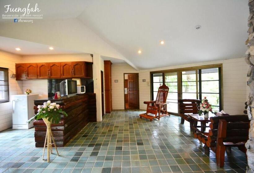 اتاق استاندارد با چشم‌انداز باغ, Fuengfah Riverside Gardens Resort