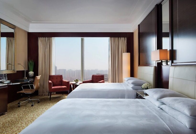 이그제큐티브 룸, Jw Marriott Hotel Shanghai Changfeng Park
