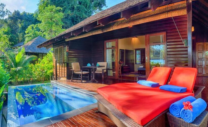 Вилла с 1 спальней и бассейном, Bunga Raya Island Resort & Spa