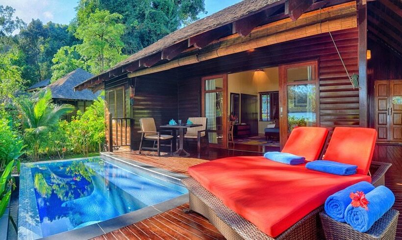Вилла с 1 спальней и бассейном, Bunga Raya Island Resort & Spa