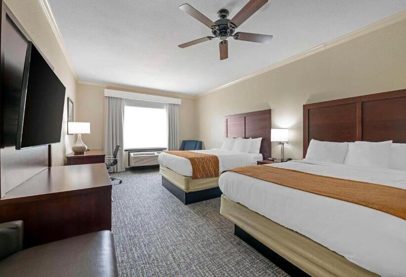 身障者適用スタンダードルーム, Comfort Inn & Suites Fort Worth  Fossil Creek