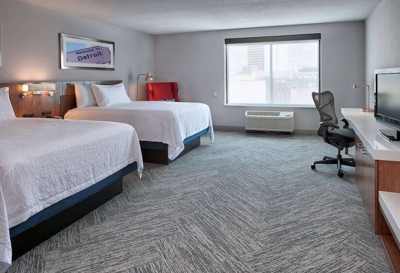 Standardzimmer (behindertengerecht), Hilton Garden Inn Detroit Downtown