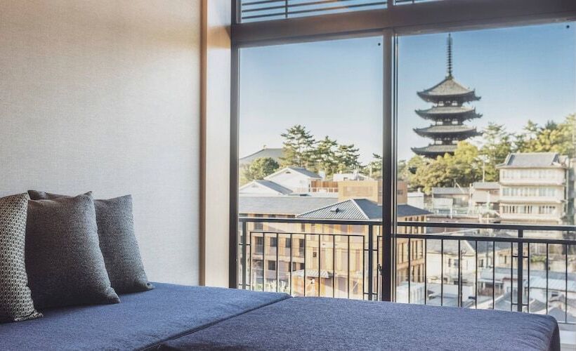 Номер Deluxe, Ryokan Asukasou At The Entrancne Of Nara Park