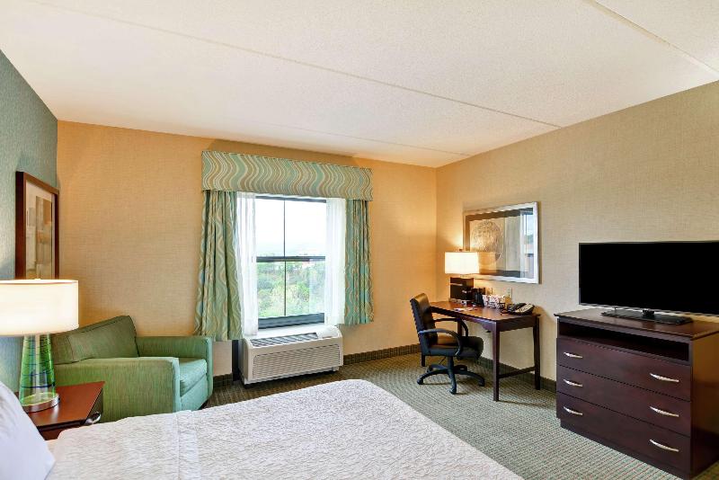 장애인을 위한 킹사이즈 침대 스탠다드 룸, Hampton Inn & Suites Wilkes Barre/scranton