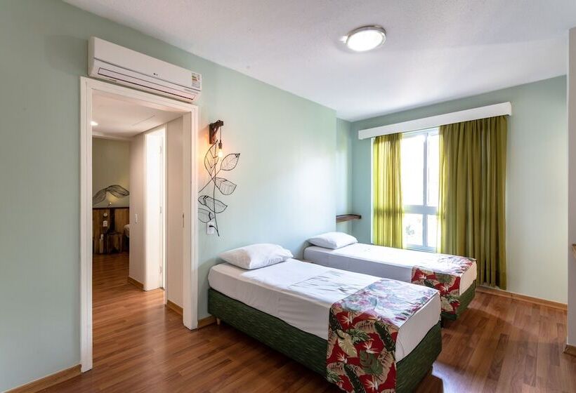 Четырехместный Номер Superior, Eko Residence Hotel   A 200m Do Auditório Araujo Vianna E Dos Hospitais Da Santa Casa