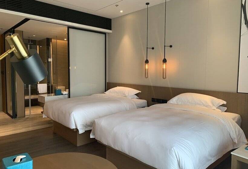 İki Çift Kişilik Yataklı Standart Oda, Courtyard By Marriott Pinghu