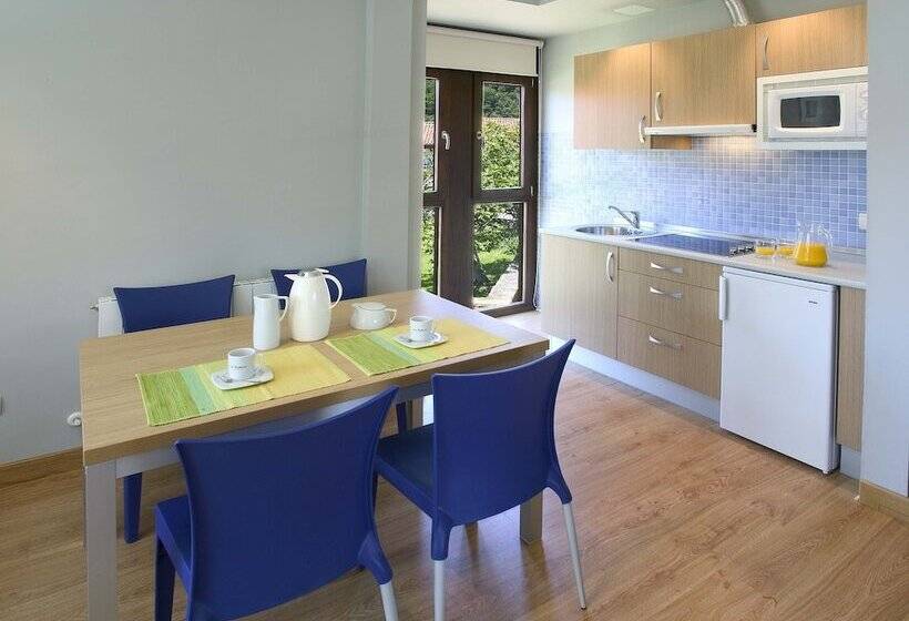 Апартаменты 1 Спальня, Apartamentos Posada La Robla