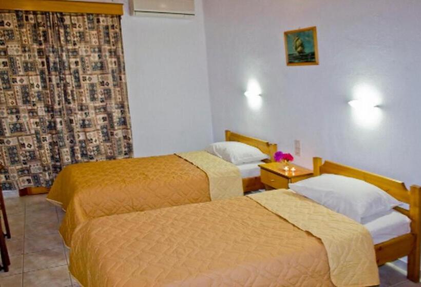 آپارتمان 1 خوابه با چشم‌انداز دریا, Villa Kavourakia