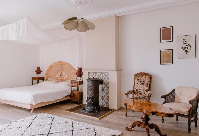 سوییت با چشم‌انداز باغ, B&b Kasteel Baexem