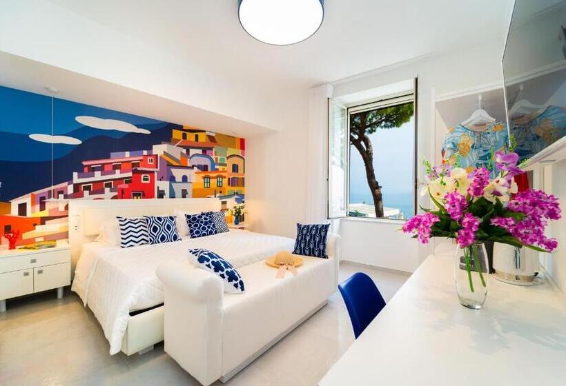 Номер Deluxe Вид на Море, Amalfi Centro
